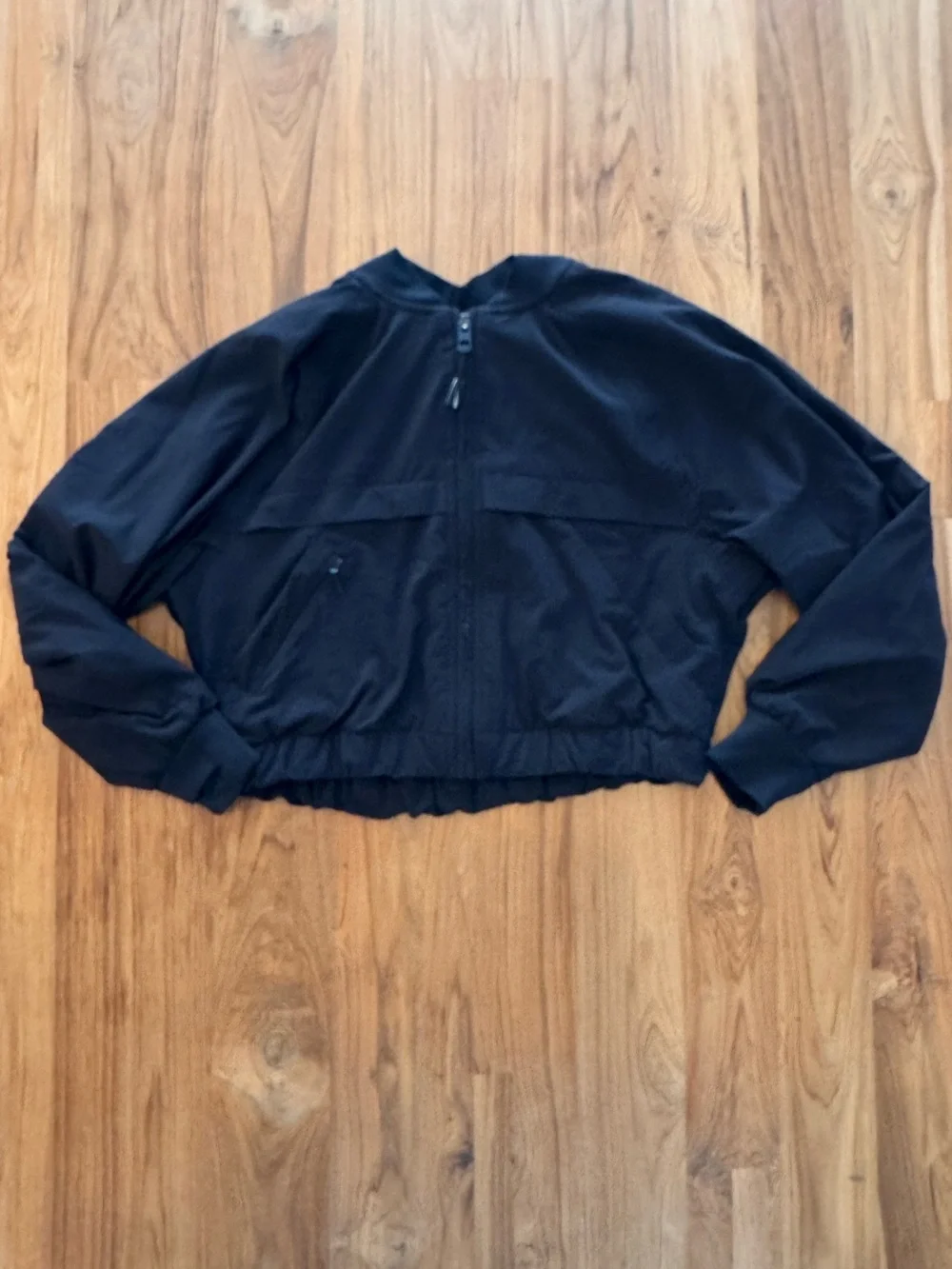 Athleta Girl Black Cropped Jacket Girls XS 6